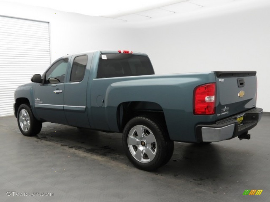 Blue Granite Metallic 2011 Chevrolet Silverado 1500 LT Extended Cab Exterior Photo #78408074