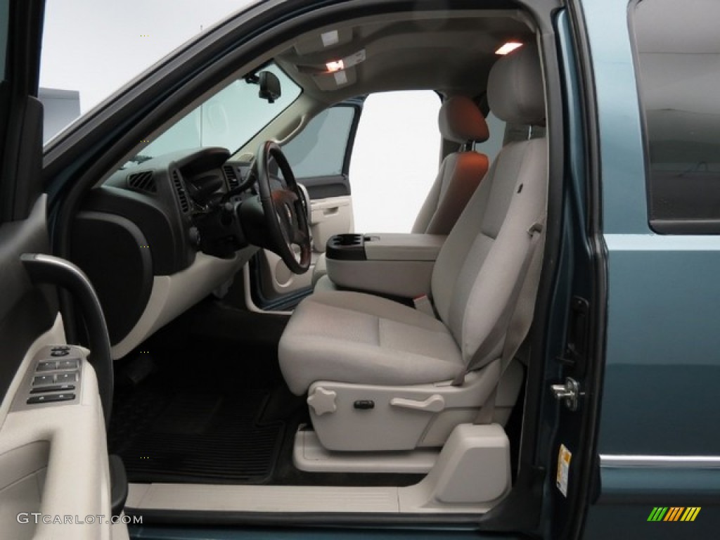 Light Titanium/Ebony Interior 2011 Chevrolet Silverado 1500 LT Extended Cab Photo #78408155