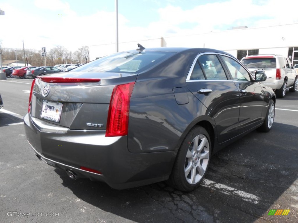 2013 ATS 2.0L Turbo - Thunder Gray ChromaFlair / Jet Black/Jet Black Accents photo #5