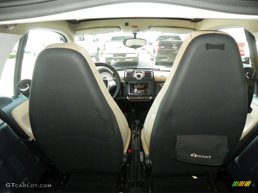 Design Beige Interior 2009 Smart fortwo passion coupe Photo #78408307