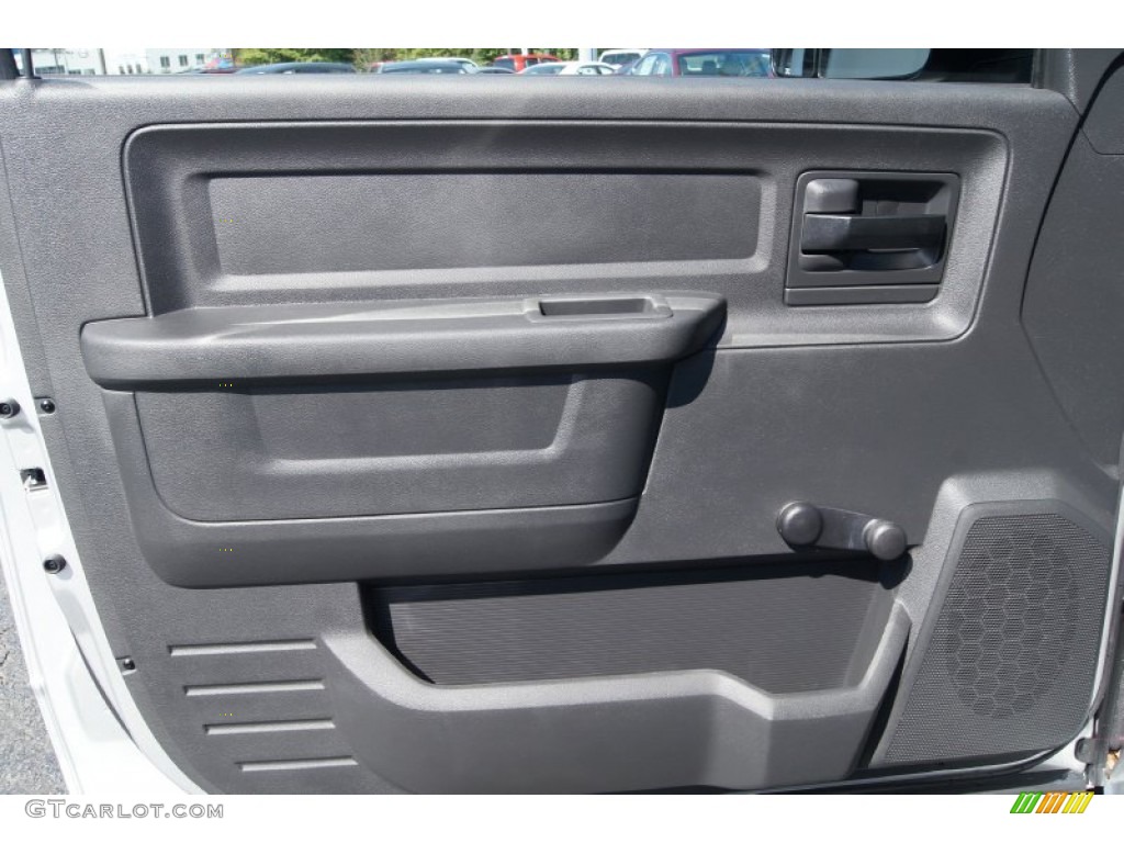 2011 Ram 1500 ST Regular Cab - Bright Silver Metallic / Dark Slate Gray/Medium Graystone photo #8