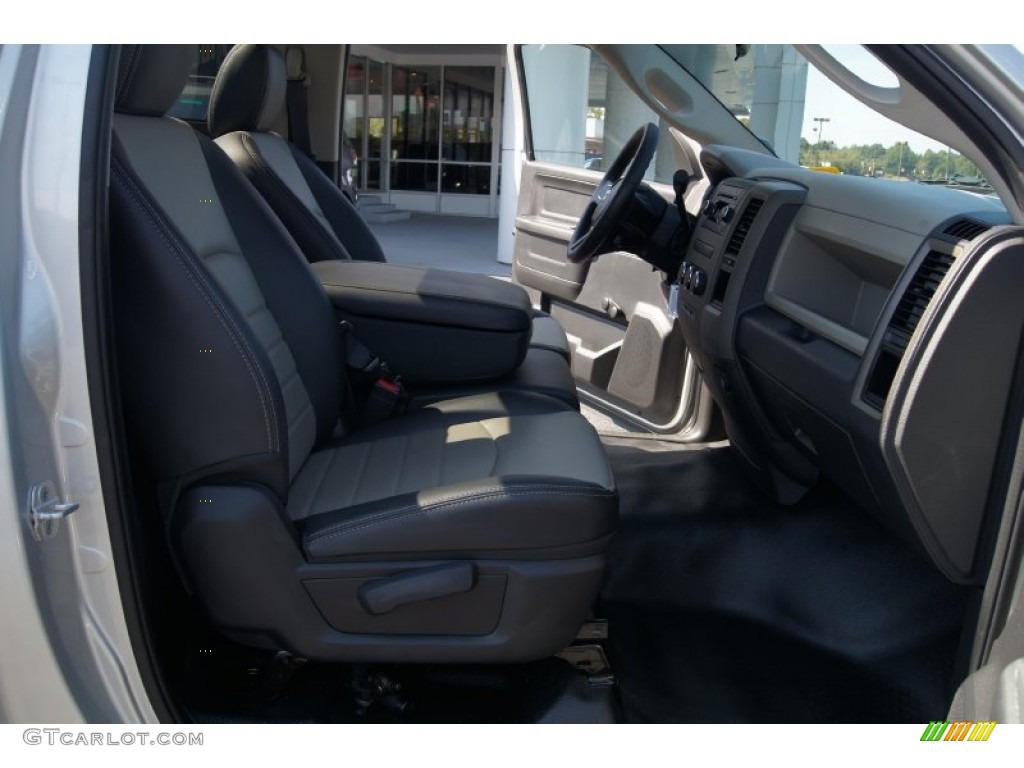 2011 Ram 1500 ST Regular Cab - Bright Silver Metallic / Dark Slate Gray/Medium Graystone photo #10