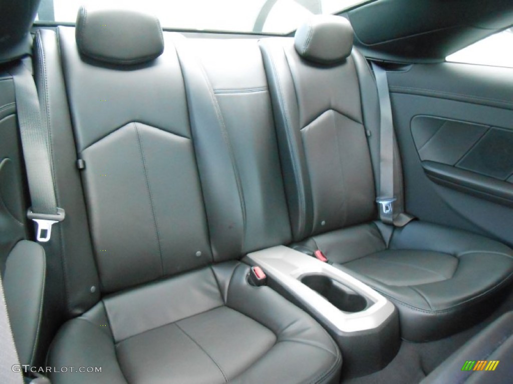 Ebony Interior 2013 Cadillac CTS 4 AWD Coupe Photo #78409088