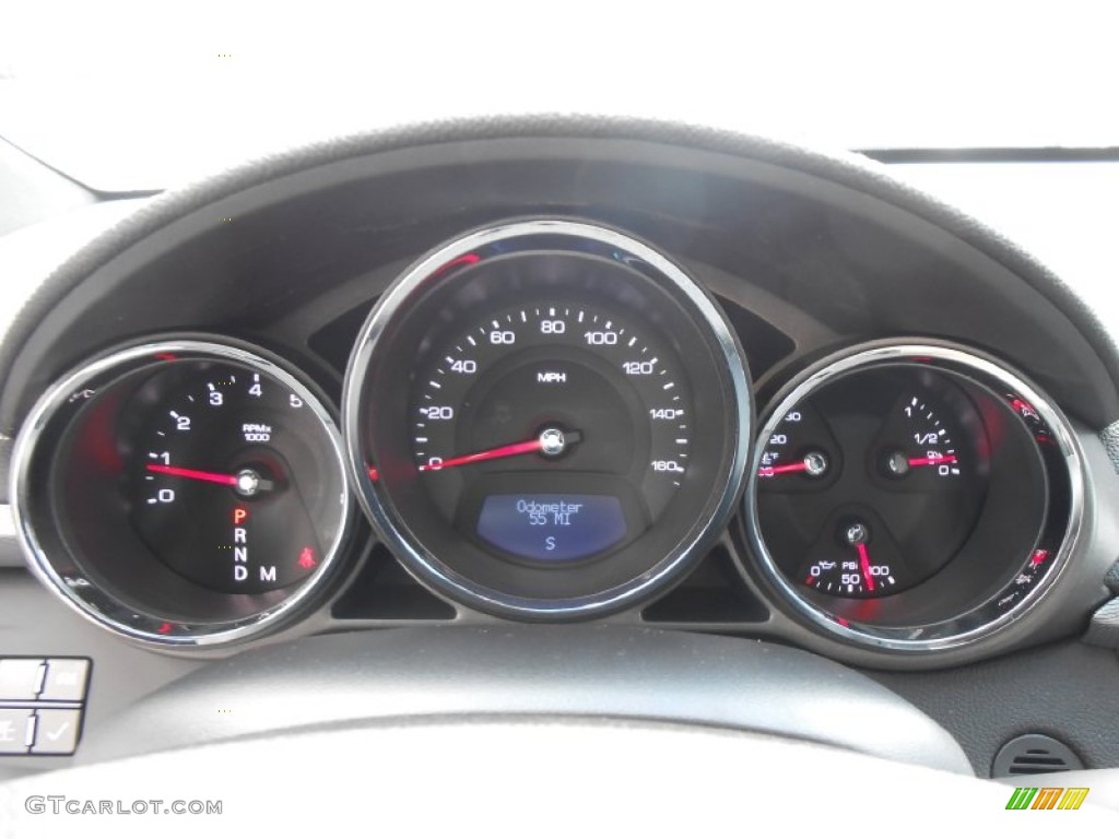 2013 Cadillac CTS 4 AWD Coupe Gauges Photo #78409226