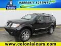 2008 Super Black Nissan Pathfinder LE 4x4  photo #1