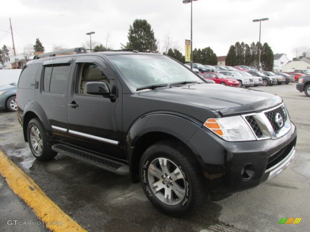 Super Black 2008 Nissan Pathfinder LE 4x4 Exterior Photo #78409457