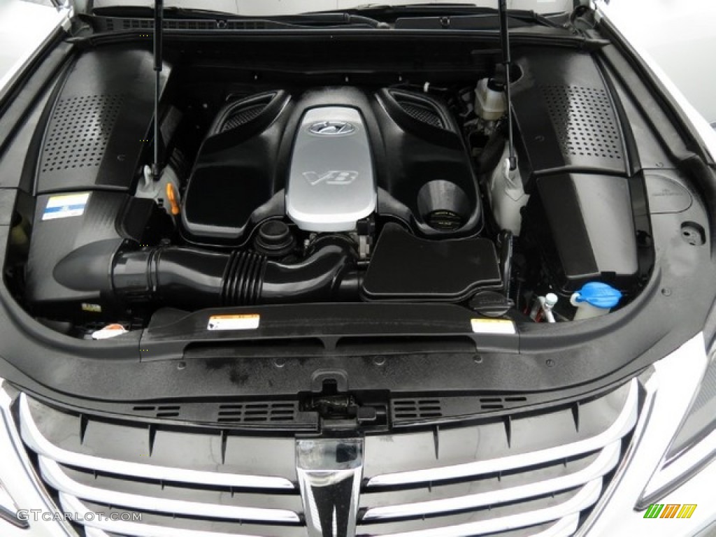 2011 Hyundai Equus Signature 4.6 Liter DOHC 32-Valve D-CVVT V8 Engine Photo #78410289