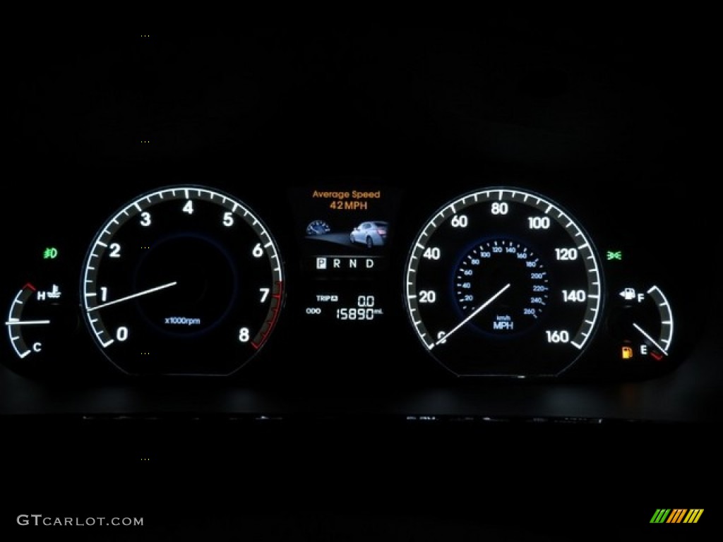 2011 Hyundai Equus Signature Gauges Photo #78410833