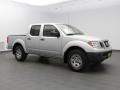 2011 Radiant Silver Metallic Nissan Frontier S Crew Cab 4x4  photo #3