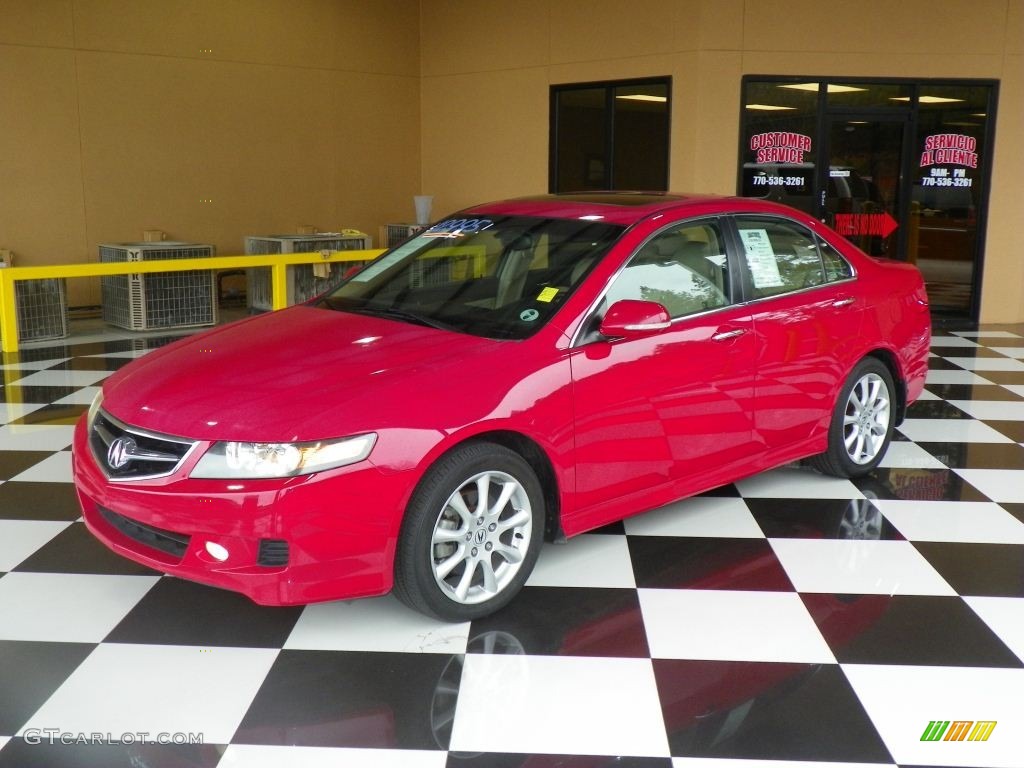 Milano Red 2006 Acura TSX Sedan Exterior Photo #78410998