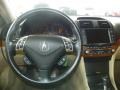 2006 Acura TSX Parchment Interior Steering Wheel Photo