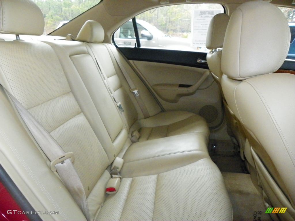 2006 Acura TSX Sedan Rear Seat Photo #78411202