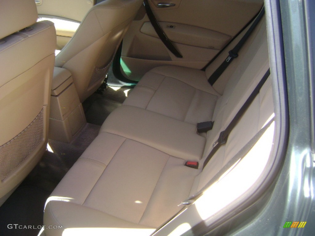 2005 X3 3.0i - Highland Green Metallic / Sand Beige photo #4