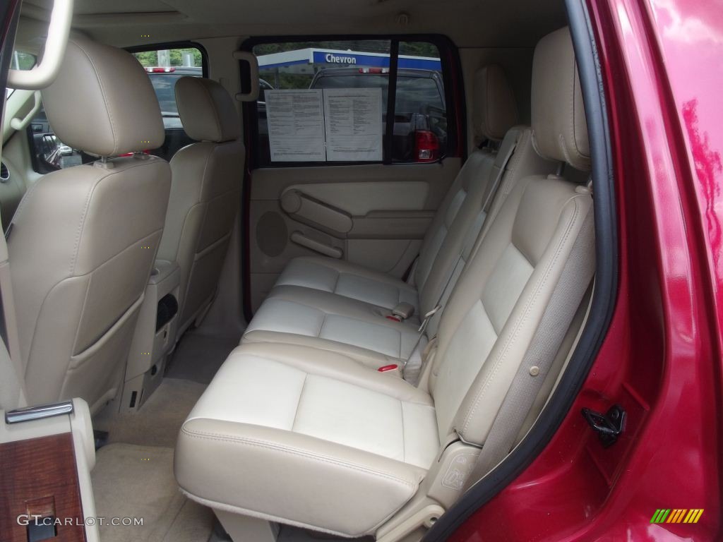 2006 Explorer Eddie Bauer 4x4 - Redfire Metallic / Camel/Stone photo #11