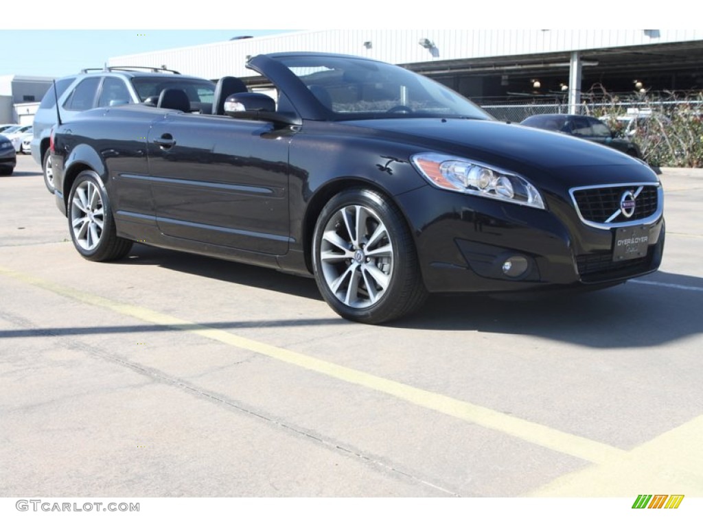 2012 C70 T5 - Ember Black Metallic / Off Black photo #24