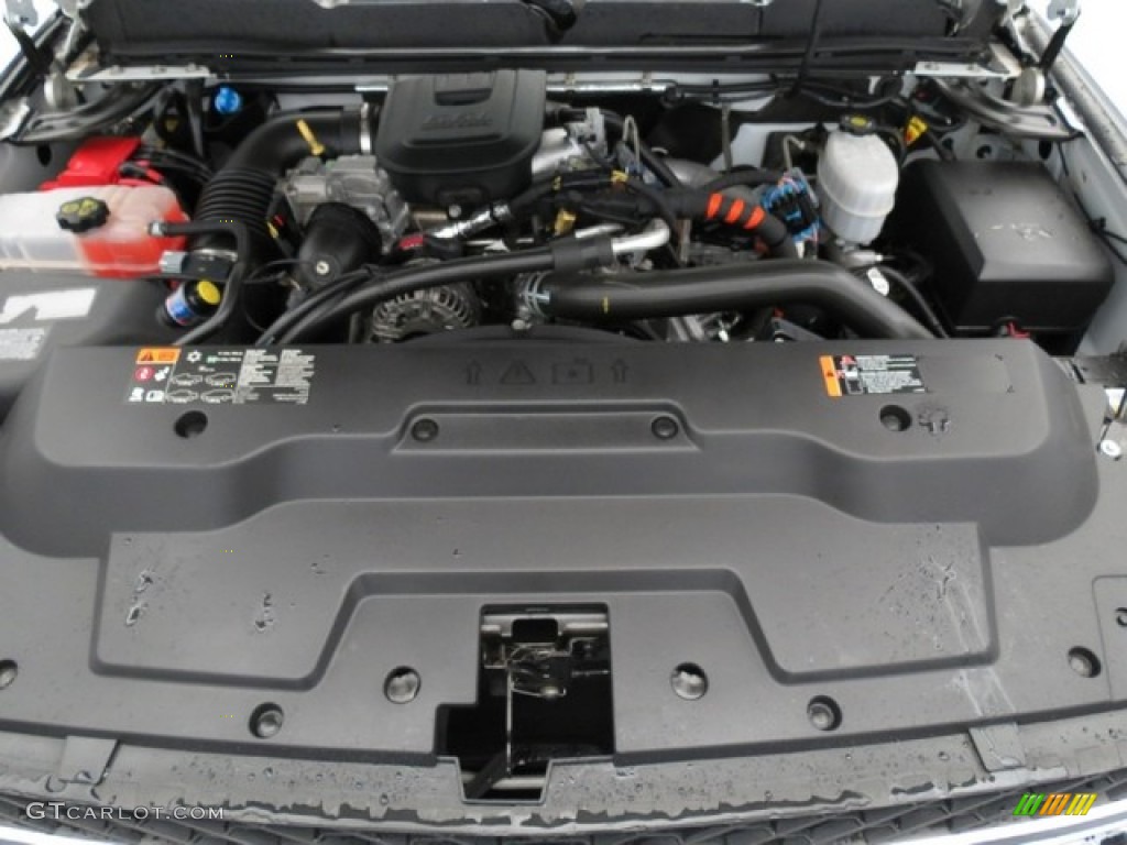 2012 Chevrolet Silverado 3500HD WT Crew Cab 4x4 Dually Engine Photos