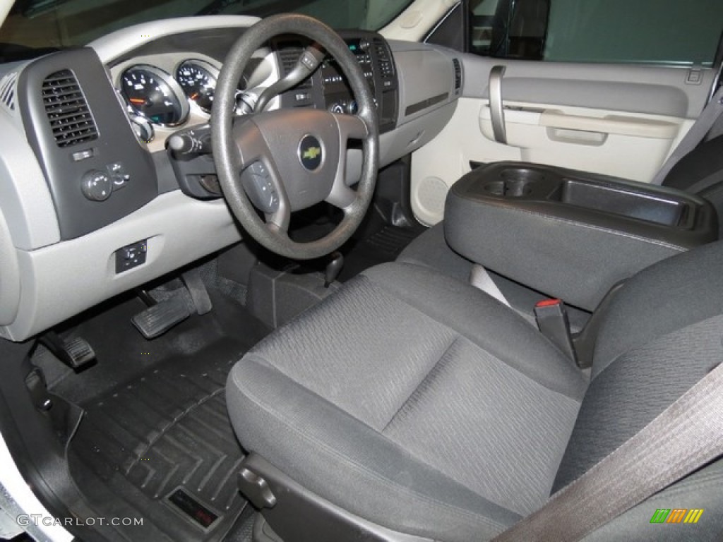 2012 Chevrolet Silverado 3500HD WT Crew Cab 4x4 Dually Interior Color Photos