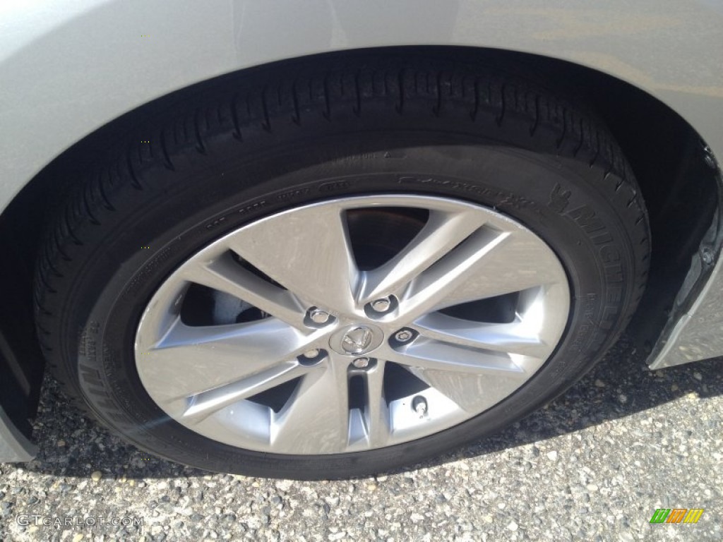 2011 HS 250h Hybrid Premium - Tungsten Pearl / Water Gray photo #8