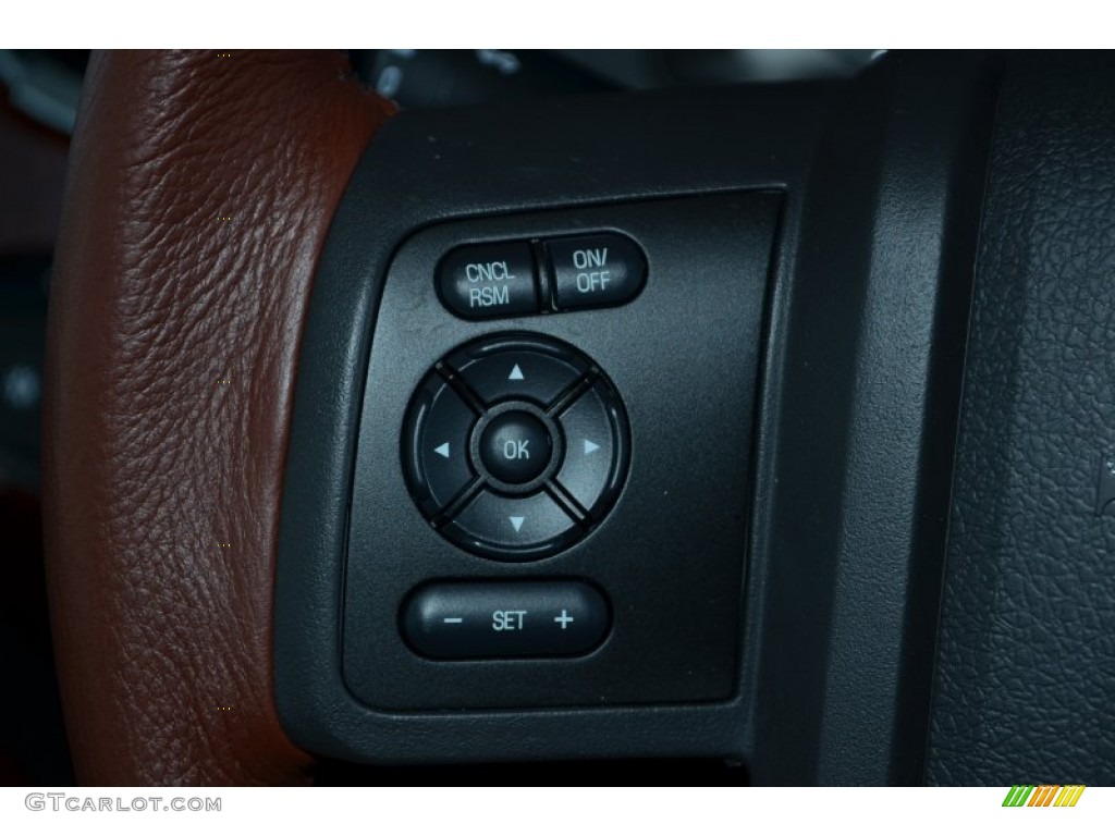 2013 Ford F250 Super Duty King Ranch Crew Cab 4x4 Controls Photo #78414374