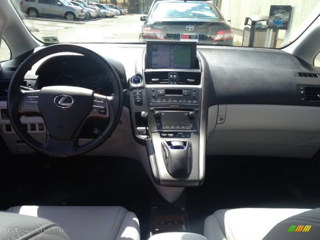 2011 HS 250h Hybrid Premium - Tungsten Pearl / Water Gray photo #12