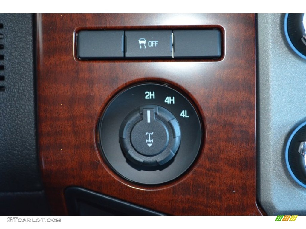 2013 Ford F250 Super Duty King Ranch Crew Cab 4x4 Controls Photo #78414455