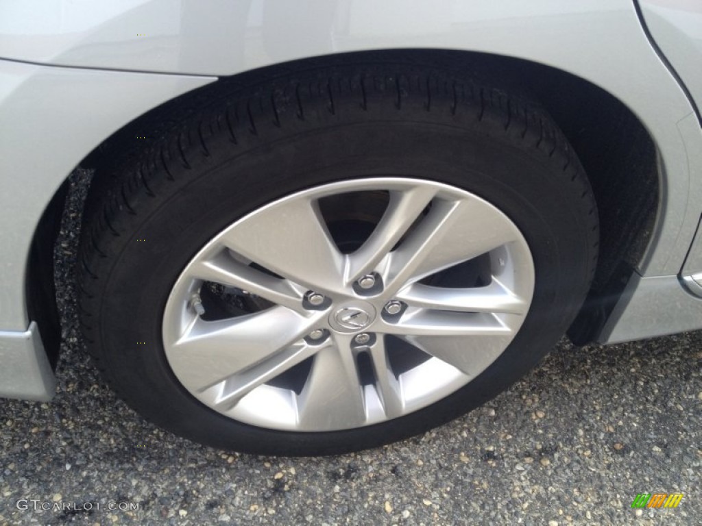 2011 HS 250h Hybrid Premium - Tungsten Pearl / Water Gray photo #25