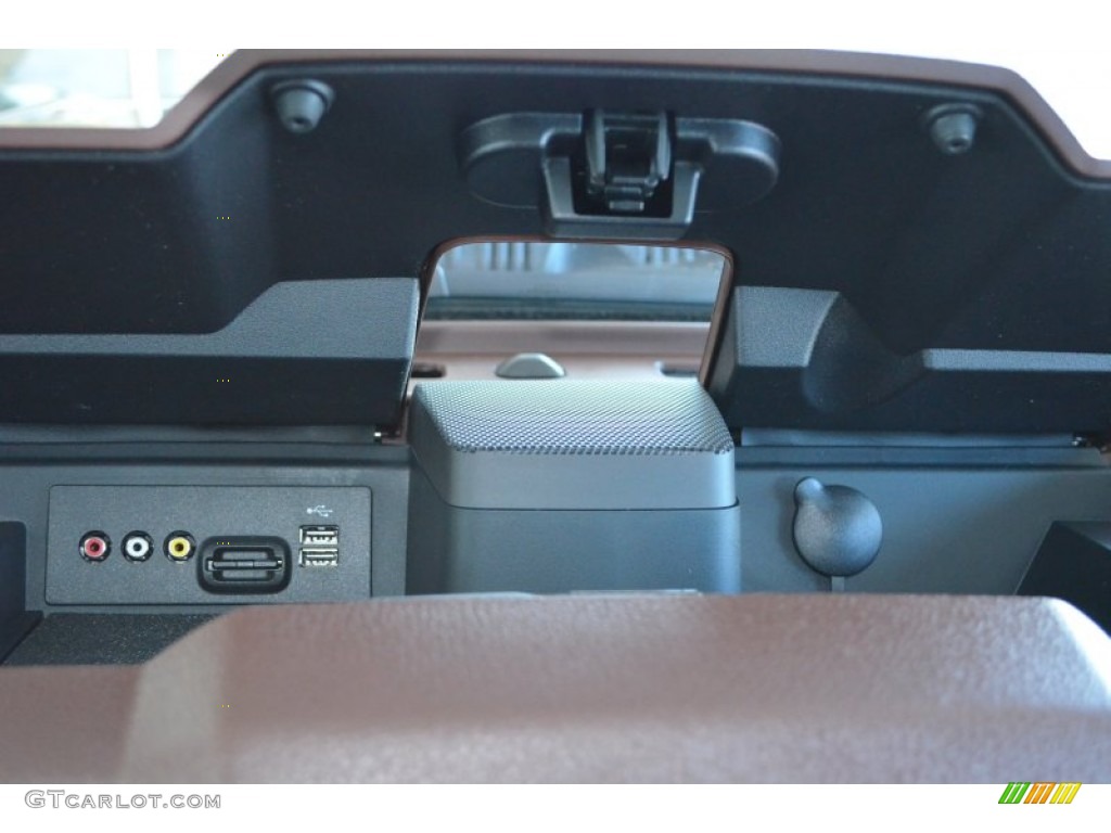 2013 Ford F250 Super Duty King Ranch Crew Cab 4x4 Dashboard storage compartment Photo #78414738