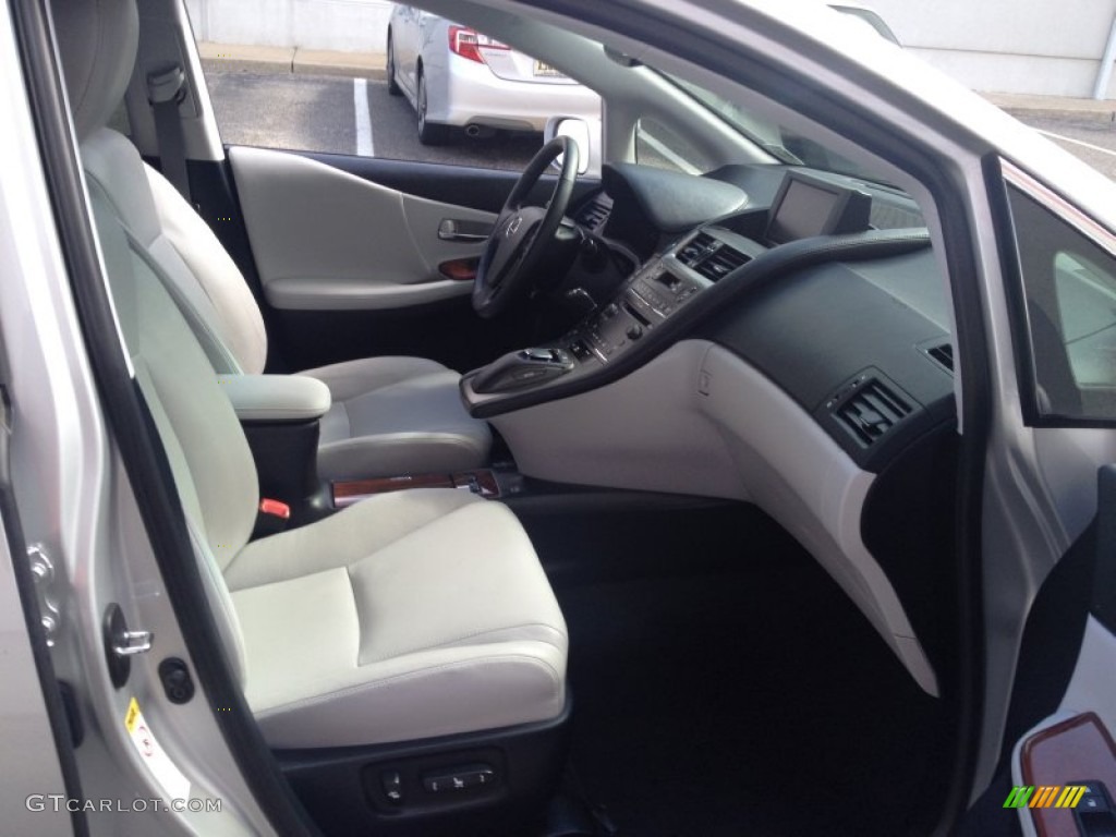 2011 HS 250h Hybrid Premium - Tungsten Pearl / Water Gray photo #29