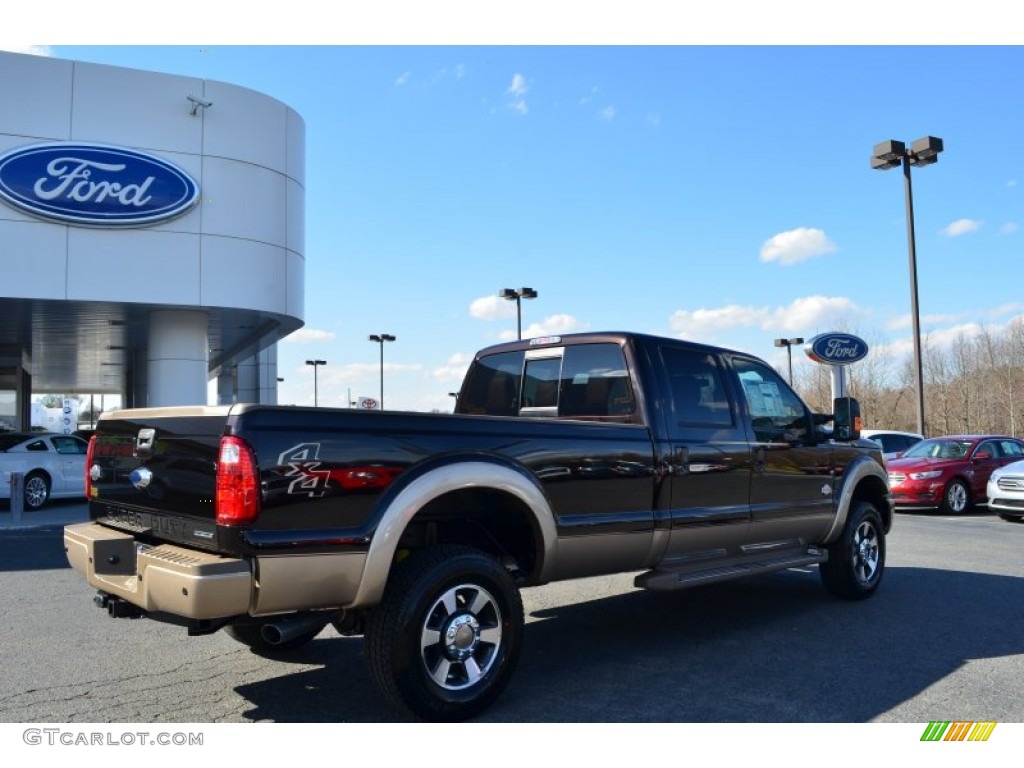 2013 F350 Super Duty King Ranch Crew Cab 4x4 - Kodiak Brown Metallic / King Ranch Chaparral Leather/Adobe Trim photo #3