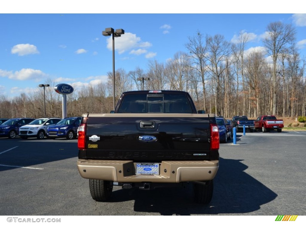 2013 F350 Super Duty King Ranch Crew Cab 4x4 - Kodiak Brown Metallic / King Ranch Chaparral Leather/Adobe Trim photo #4