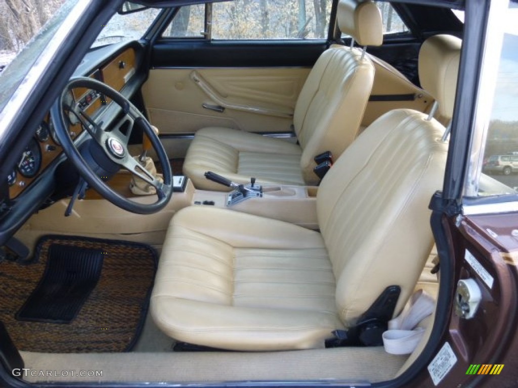 1979 Fiat Spider 2000 Standard Spider 2000 Model Front Seat Photo #78415048
