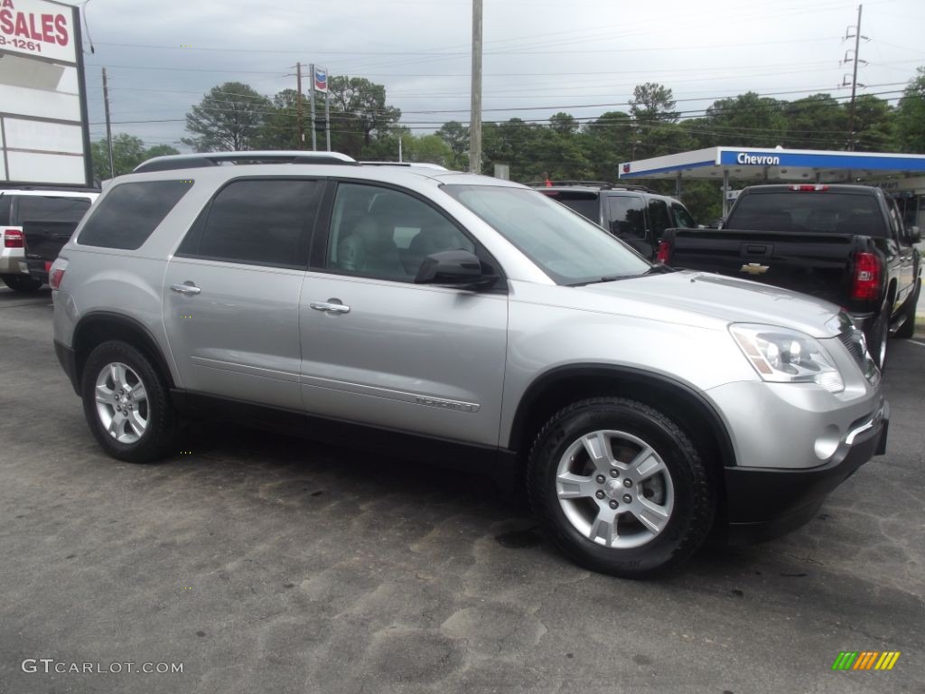 2007 Acadia SLE - Liquid Silver Metallic / Titanium photo #1