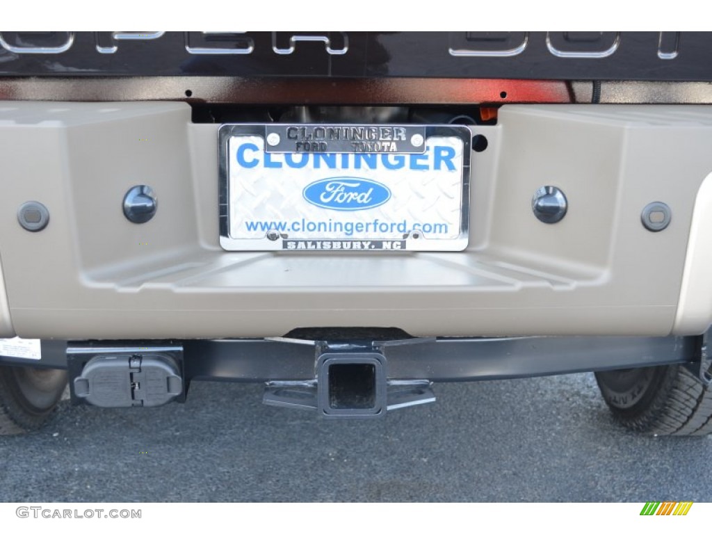 2013 F350 Super Duty King Ranch Crew Cab 4x4 - Kodiak Brown Metallic / King Ranch Chaparral Leather/Adobe Trim photo #25