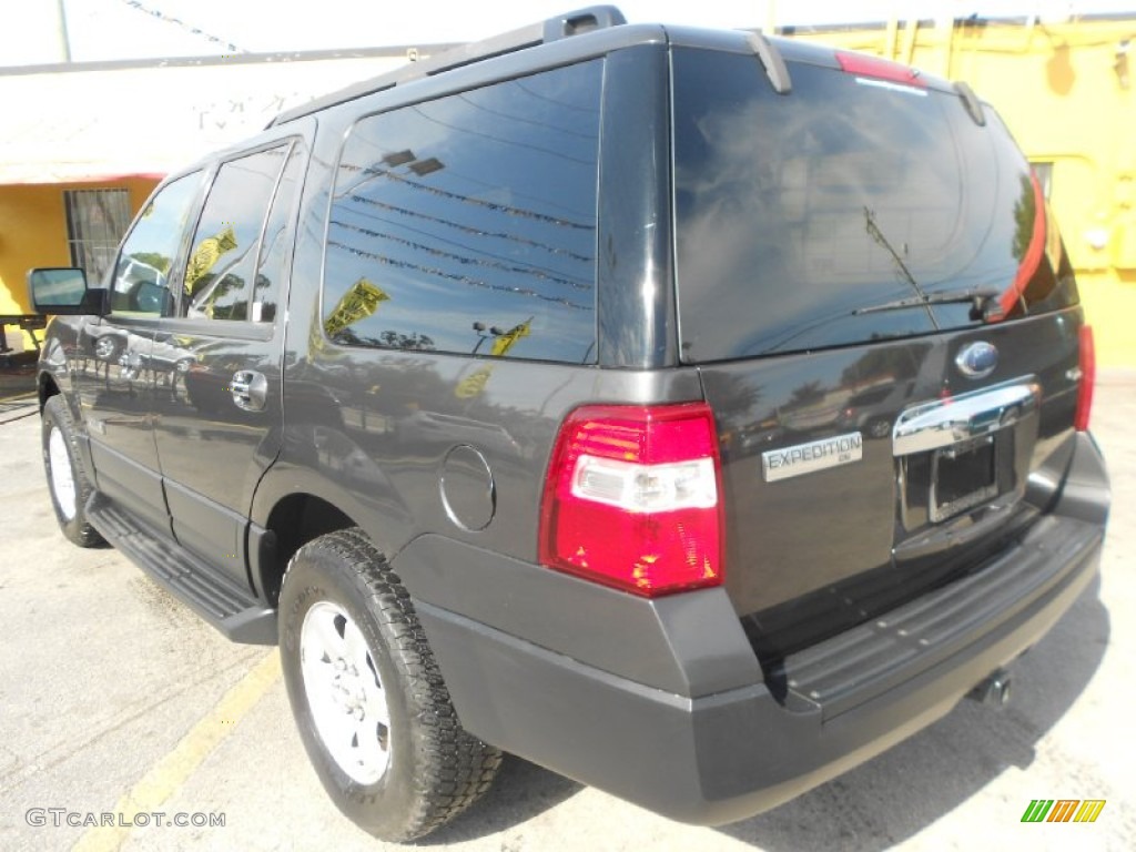 2007 Expedition XLT - Carbon Metallic / Stone photo #5