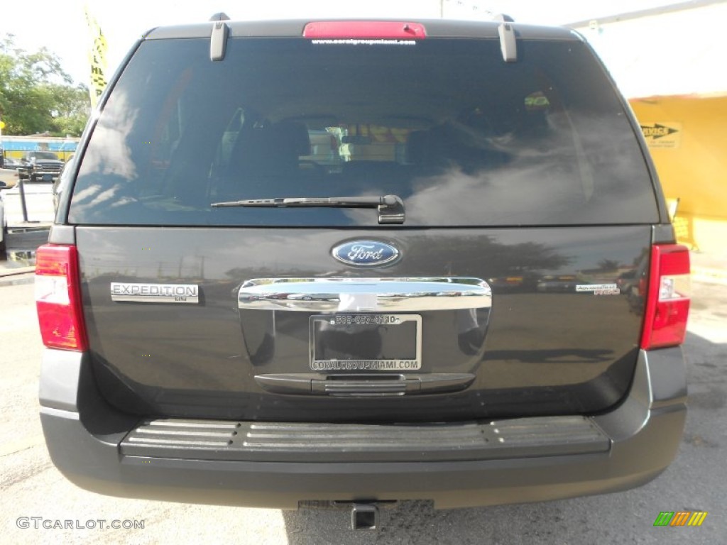 2007 Expedition XLT - Carbon Metallic / Stone photo #6