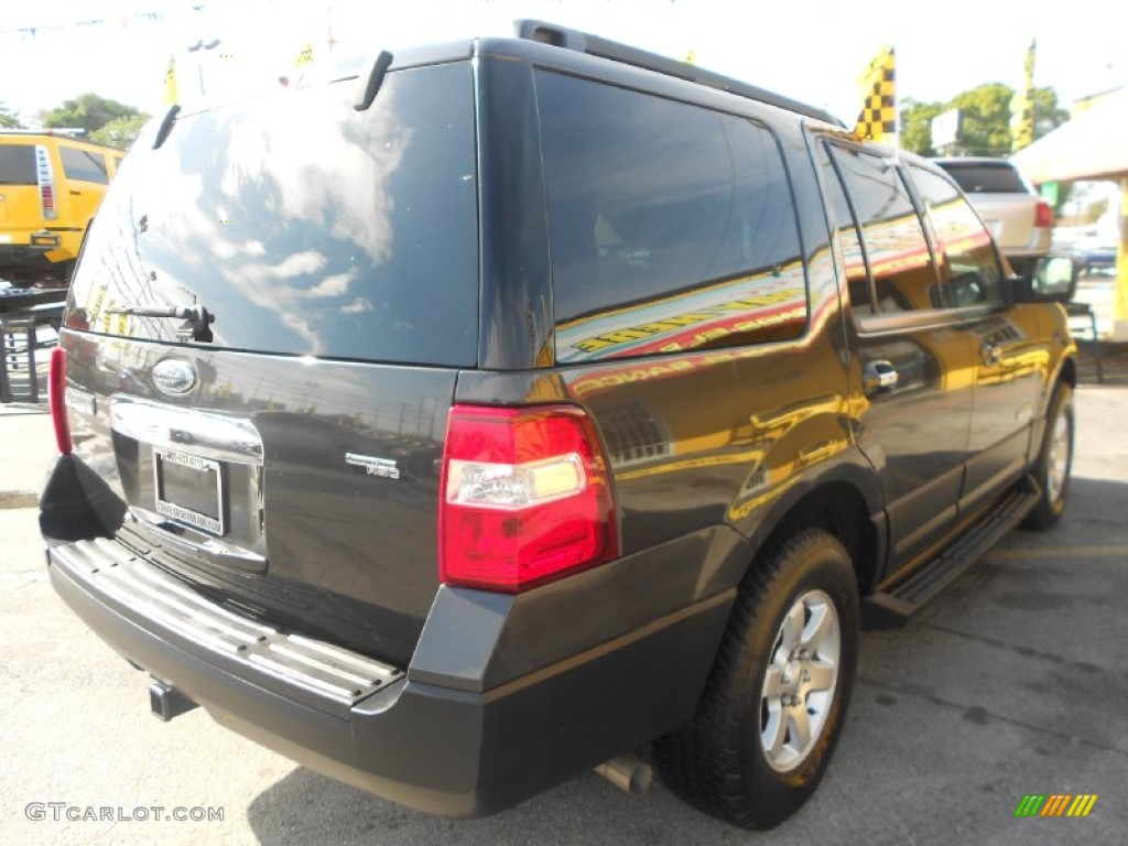 2007 Expedition XLT - Carbon Metallic / Stone photo #7