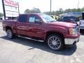 2008 Sonoma Red Metallic GMC Sierra 1500 SLE Crew Cab  photo #1