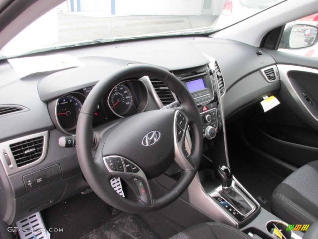 2013 Elantra GT - Silver / Black photo #5