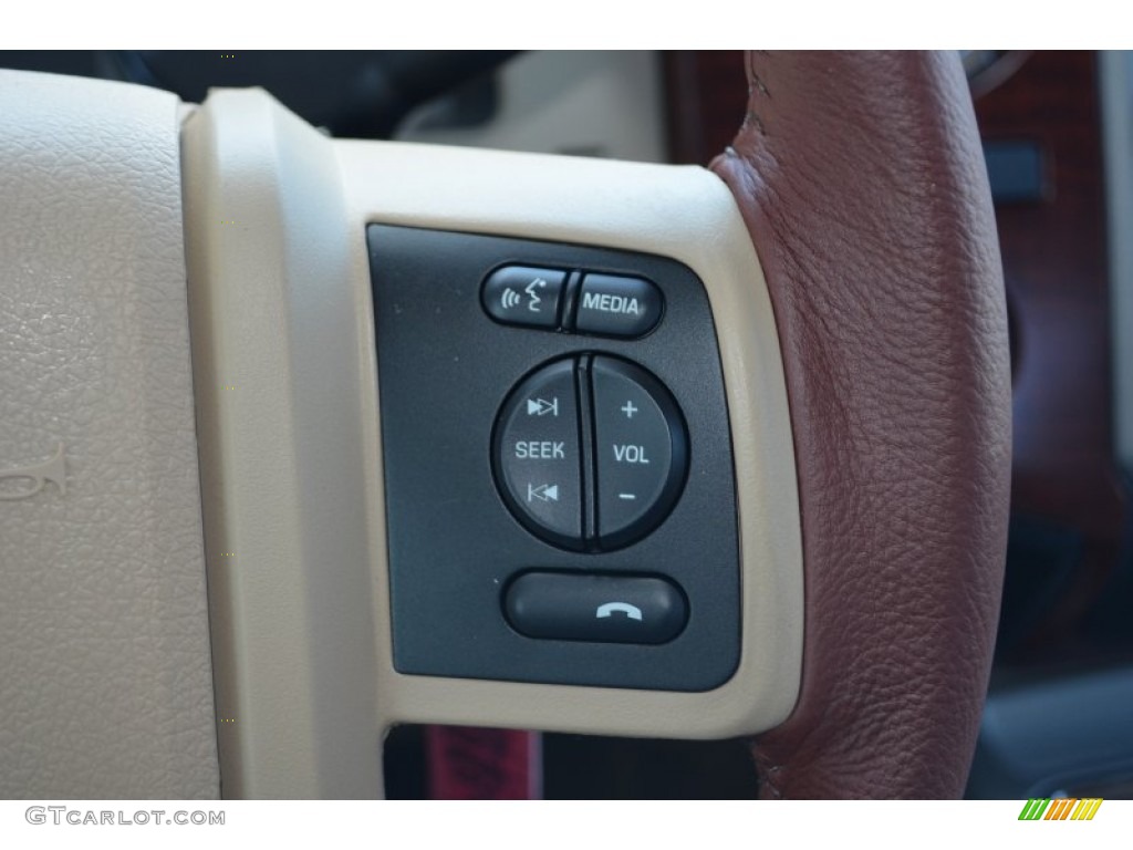 2013 Ford F350 Super Duty King Ranch Crew Cab 4x4 Controls Photo #78415787