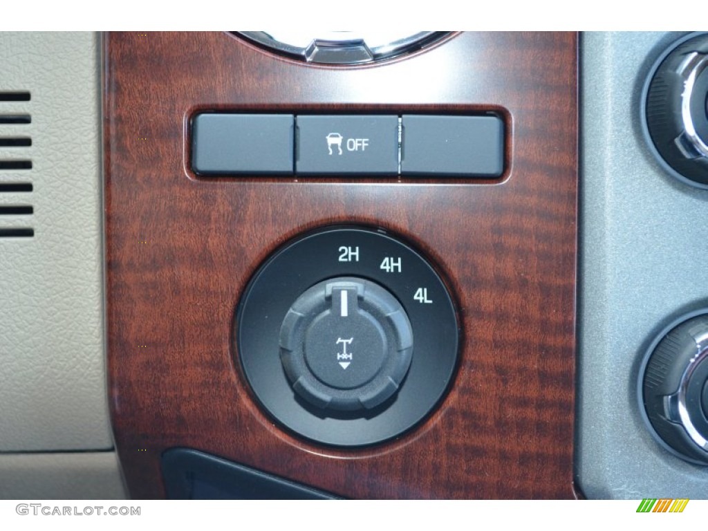 2013 Ford F350 Super Duty King Ranch Crew Cab 4x4 Controls Photo #78415815