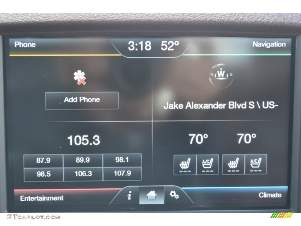 2013 Ford F350 Super Duty King Ranch Crew Cab 4x4 Controls Photo #78415859