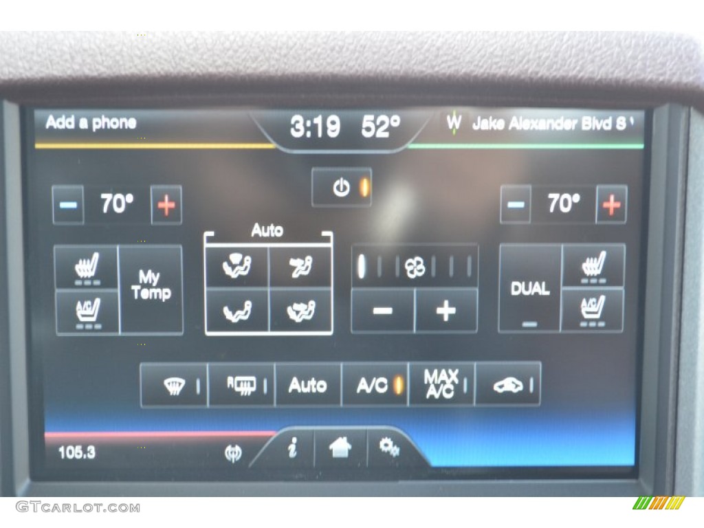 2013 Ford F350 Super Duty King Ranch Crew Cab 4x4 Controls Photo #78415904