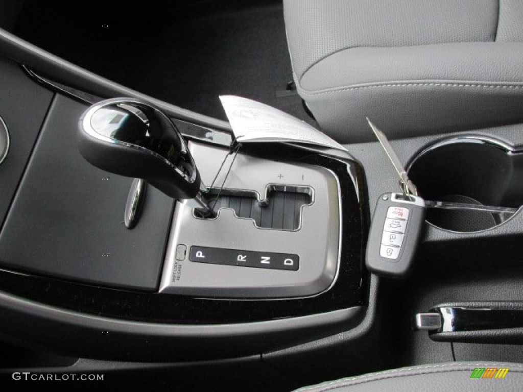 2013 Elantra Coupe SE - Black Noir Pearl / Gray photo #9