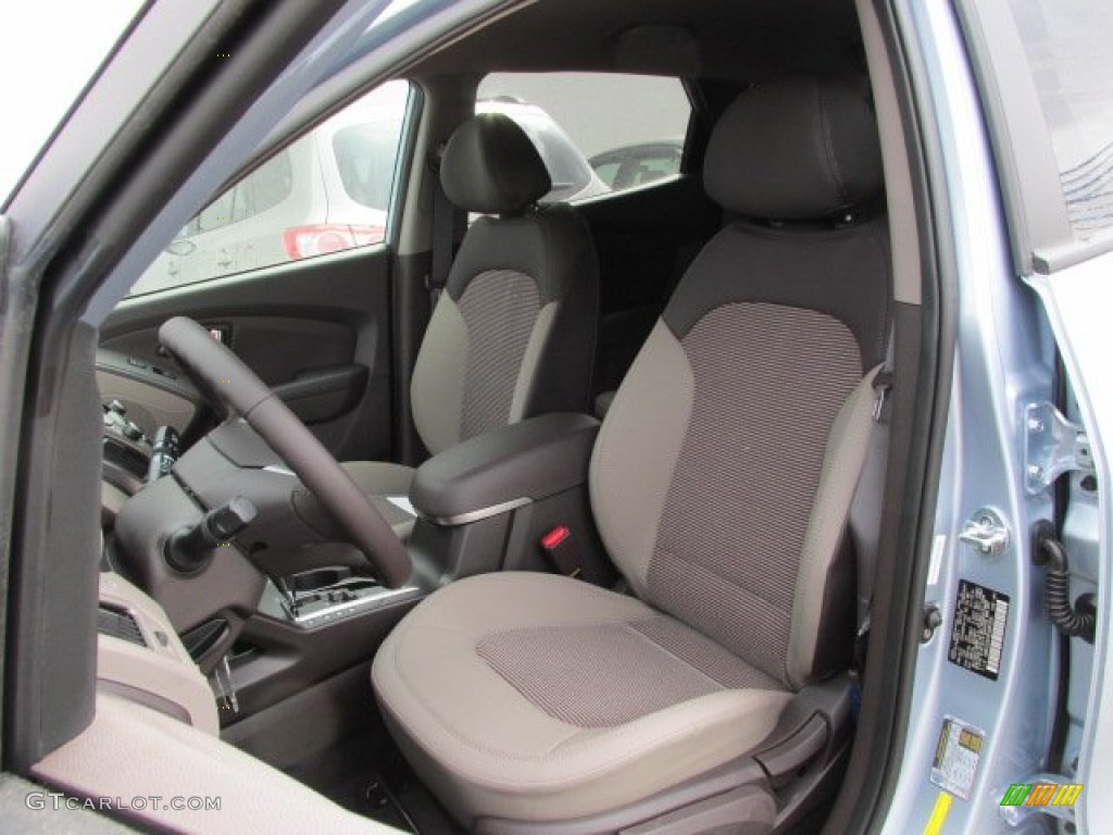 Taupe Interior 2013 Hyundai Tucson GLS Photo #78416396