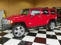 Victory Red 2006 Hummer H3 Standard H3 Model Exterior