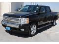 2008 Black Chevrolet Silverado 1500 LT Crew Cab  photo #3