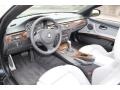 Everest Grey/Black Prime Interior Photo for 2013 BMW 3 Series #78418061