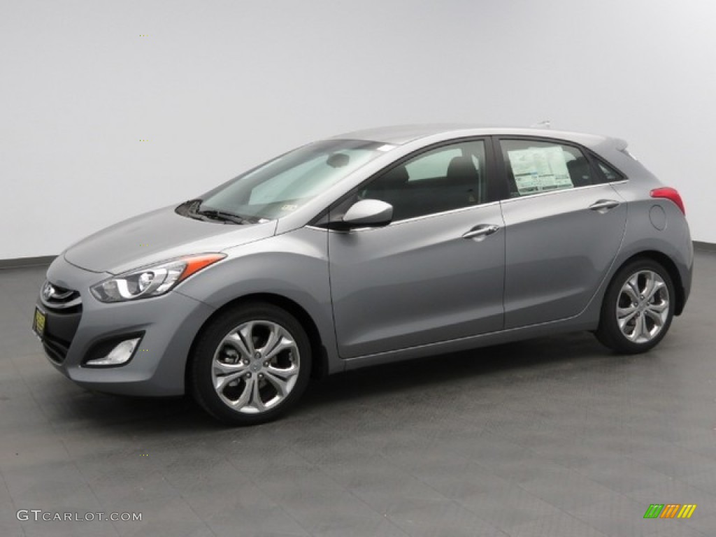 2013 Elantra GT - Titanium Gray Metallic / Black photo #1