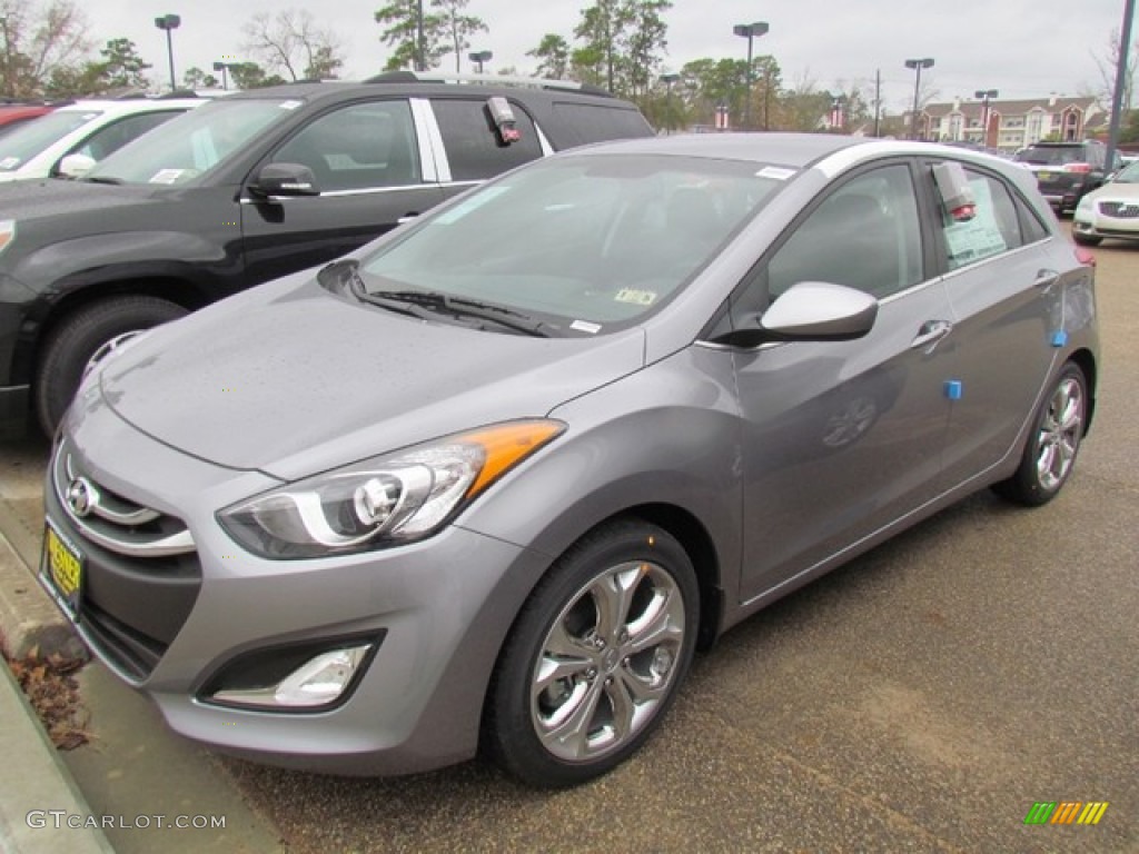 2013 Elantra GT - Titanium Gray Metallic / Black photo #2