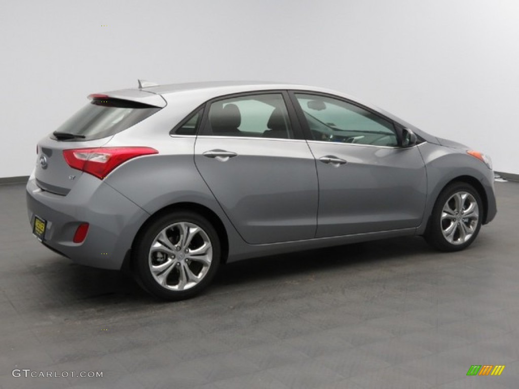 2013 Elantra GT - Titanium Gray Metallic / Black photo #3